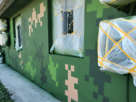 乌海海洋 / 林地场景数码伪装