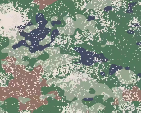 乌海星空迷彩漆施工聚焦园区围墙、